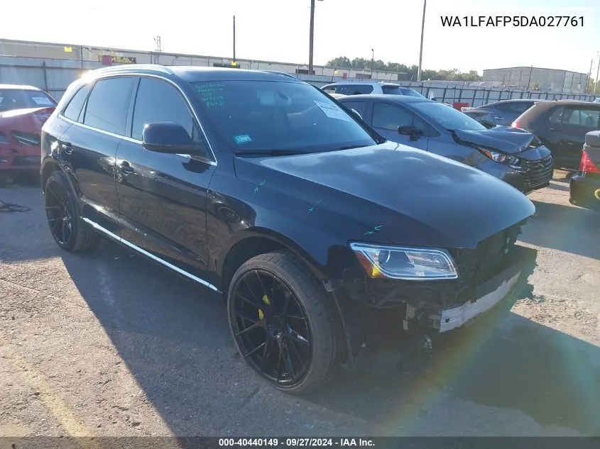 WA1LFAFP5DA027761 2013 Audi Q5 2.0T Premium