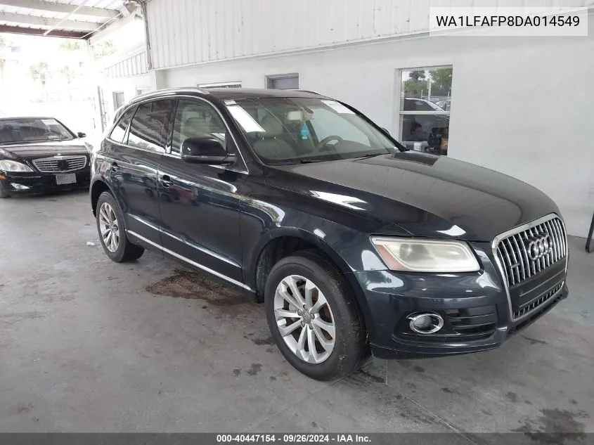 2013 Audi Q5 2.0T Premium VIN: WA1LFAFP8DA014549 Lot: 40447154