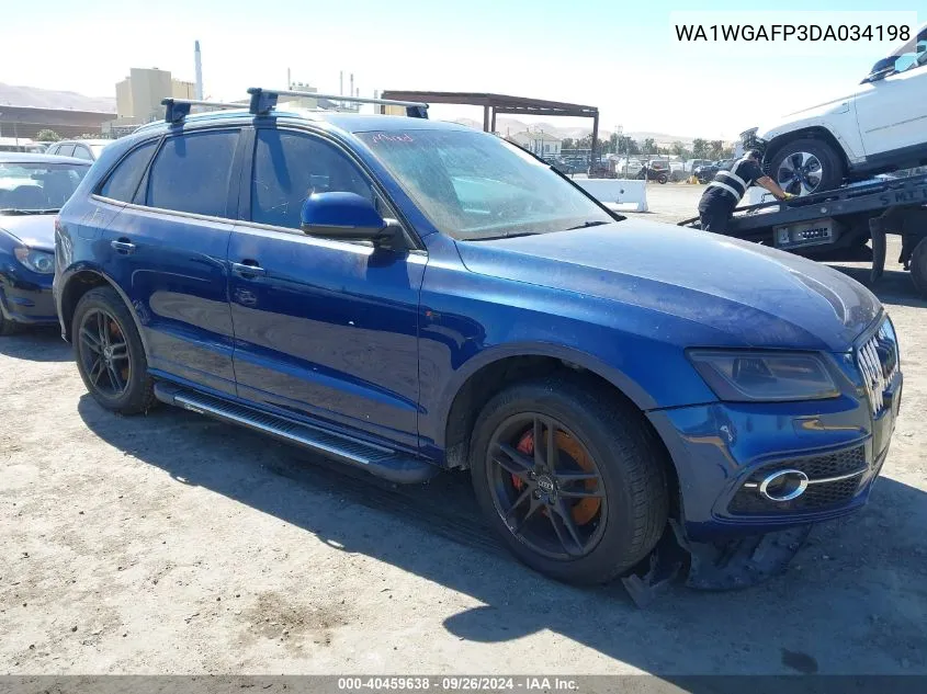 WA1WGAFP3DA034198 2013 Audi Q5 3.0T Premium Plus