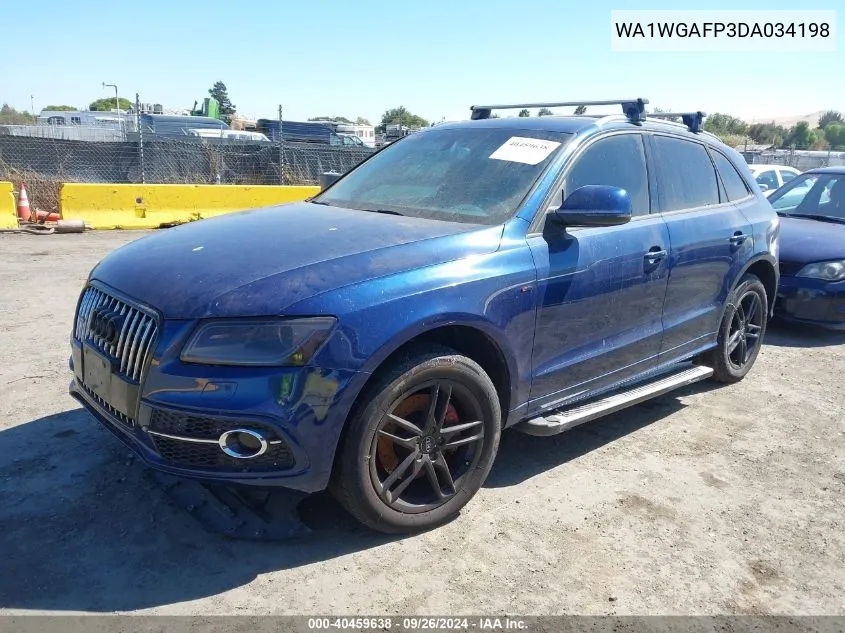 WA1WGAFP3DA034198 2013 Audi Q5 3.0T Premium Plus