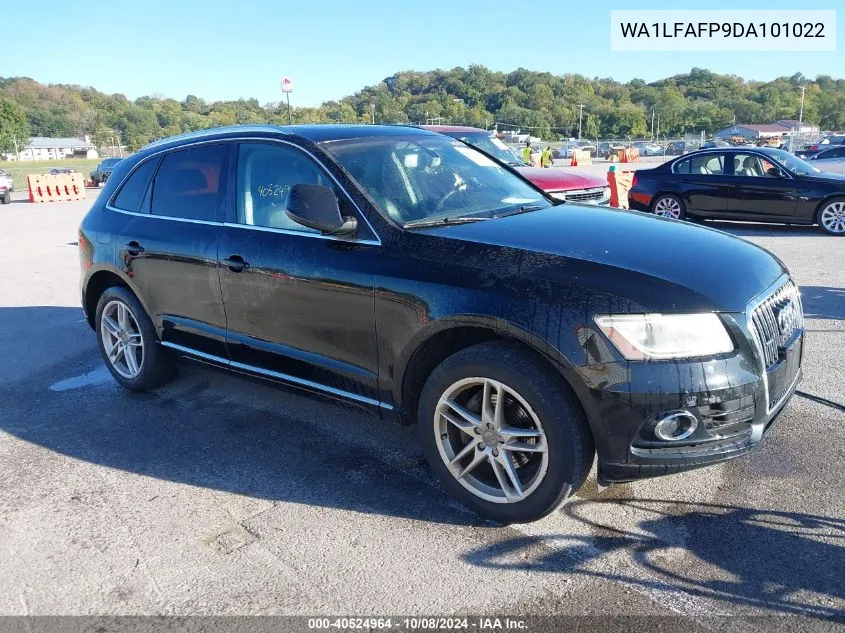 2013 Audi Q5 2.0T Premium VIN: WA1LFAFP9DA101022 Lot: 40524964