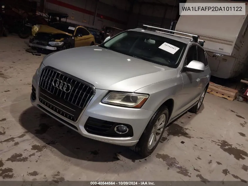 2013 Audi Q5 2.0T Premium VIN: WA1LFAFP2DA101122 Lot: 40544564