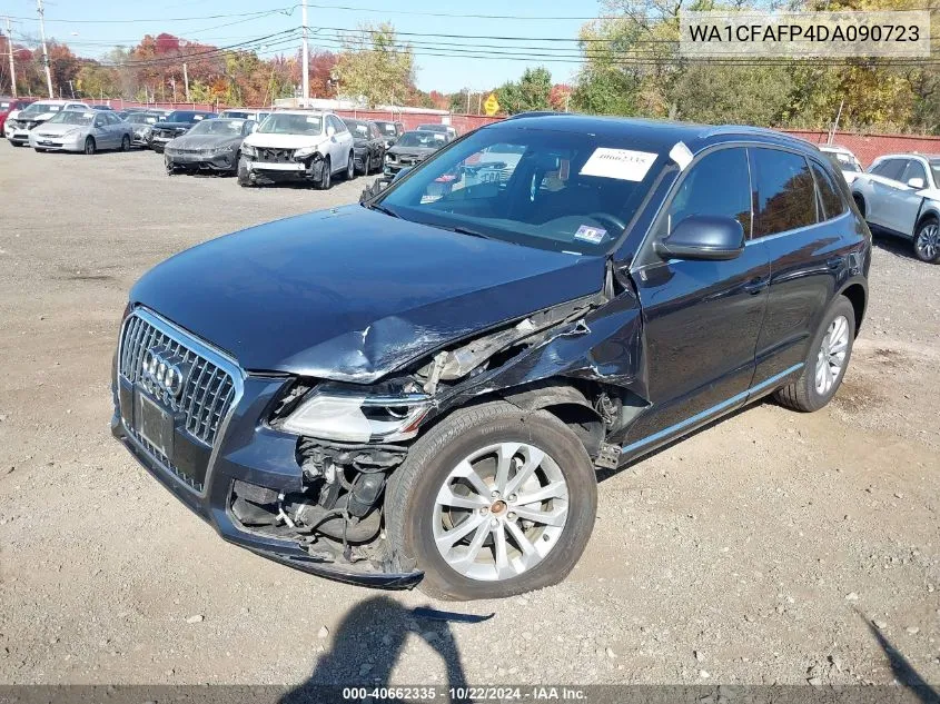 2013 Audi Q5 2.0T Premium VIN: WA1CFAFP4DA090723 Lot: 40662335