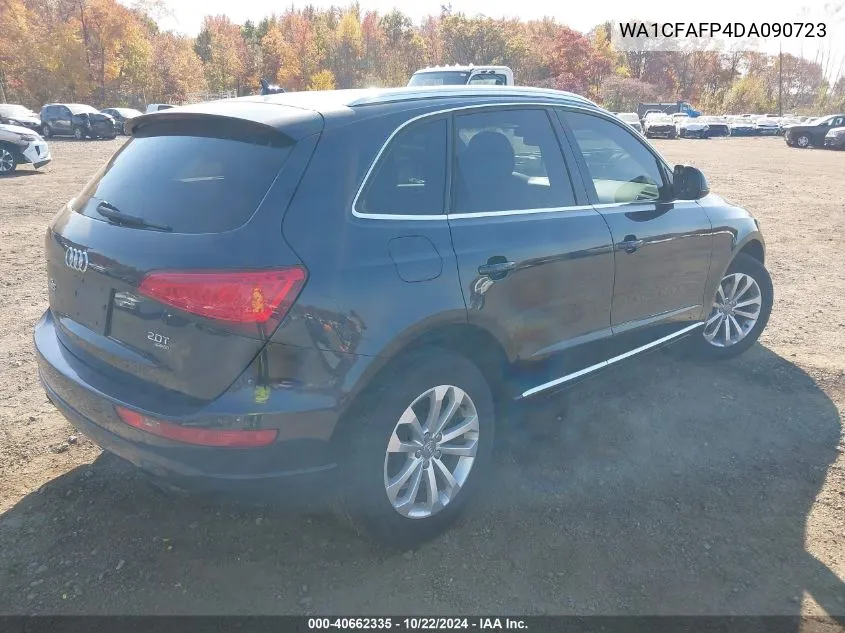 2013 Audi Q5 2.0T Premium VIN: WA1CFAFP4DA090723 Lot: 40662335