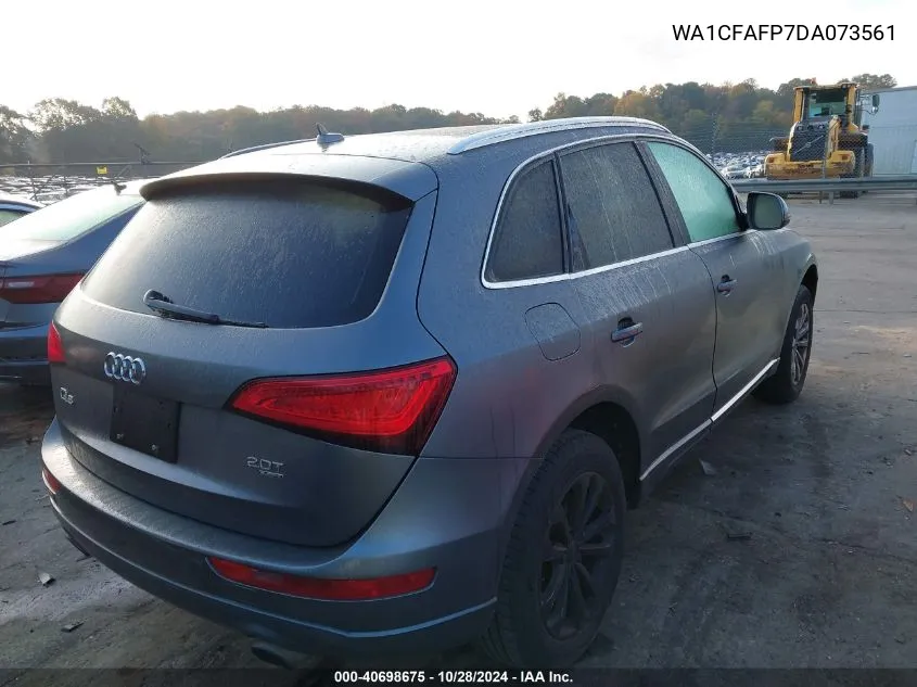 2013 Audi Q5 2.0T Premium VIN: WA1CFAFP7DA073561 Lot: 40698675