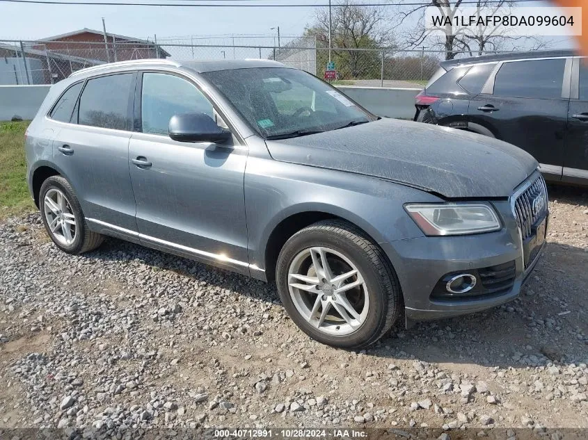 2013 Audi Q5 2.0T Premium VIN: WA1LFAFP8DA099604 Lot: 40712991