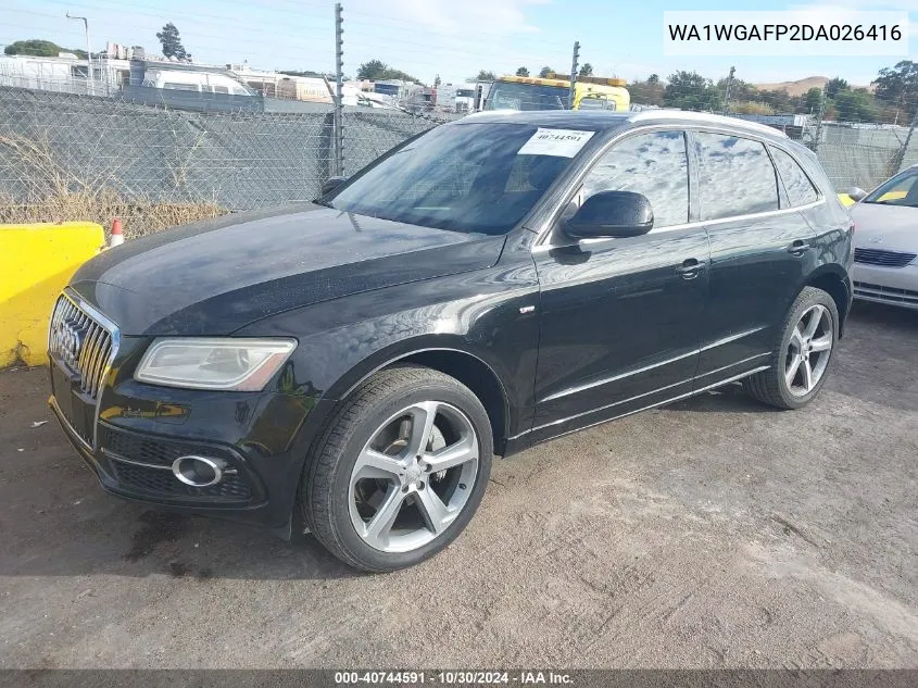 WA1WGAFP2DA026416 2013 Audi Q5 3.0T Premium Plus