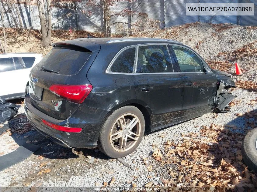 2013 Audi Q5 3.0T Premium Plus VIN: WA1DGAFP7DA073898 Lot: 40788069