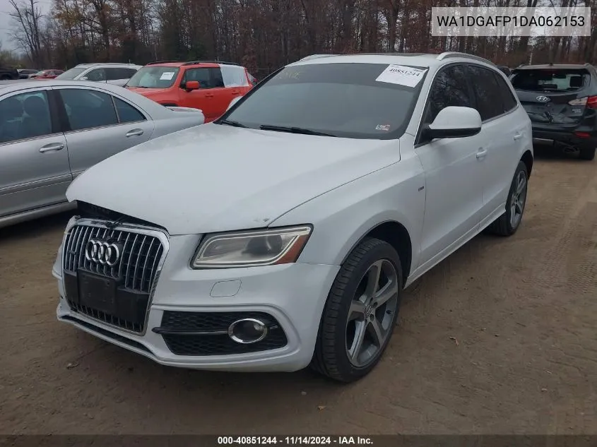 2013 Audi Q5 3.0T Premium Plus VIN: WA1DGAFP1DA062153 Lot: 40851244