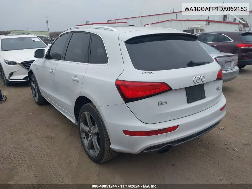 2013 Audi Q5 3.0T Premium Plus VIN: WA1DGAFP1DA062153 Lot: 40851244