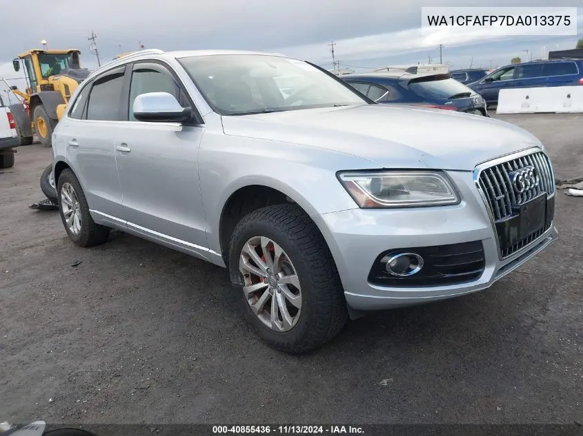 2013 Audi Q5 2.0T Premium VIN: WA1CFAFP7DA013375 Lot: 40855436