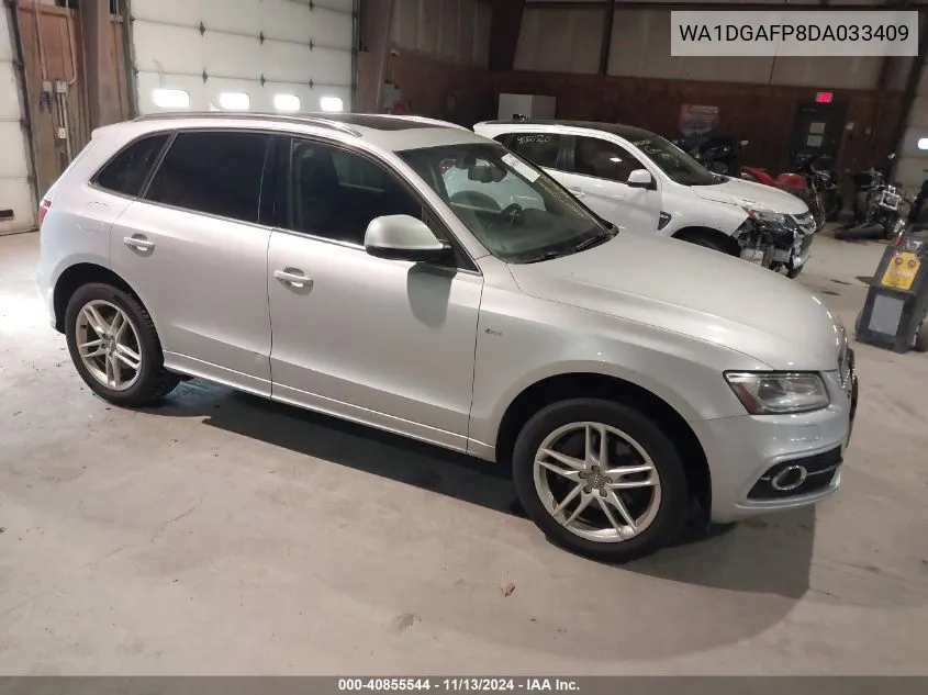 2013 Audi Q5 3.0T Premium Plus VIN: WA1DGAFP8DA033409 Lot: 40855544