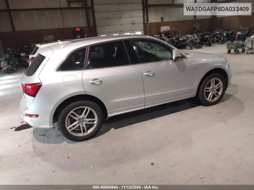 2013 Audi Q5 3.0T Premium Plus VIN: WA1DGAFP8DA033409 Lot: 40855544