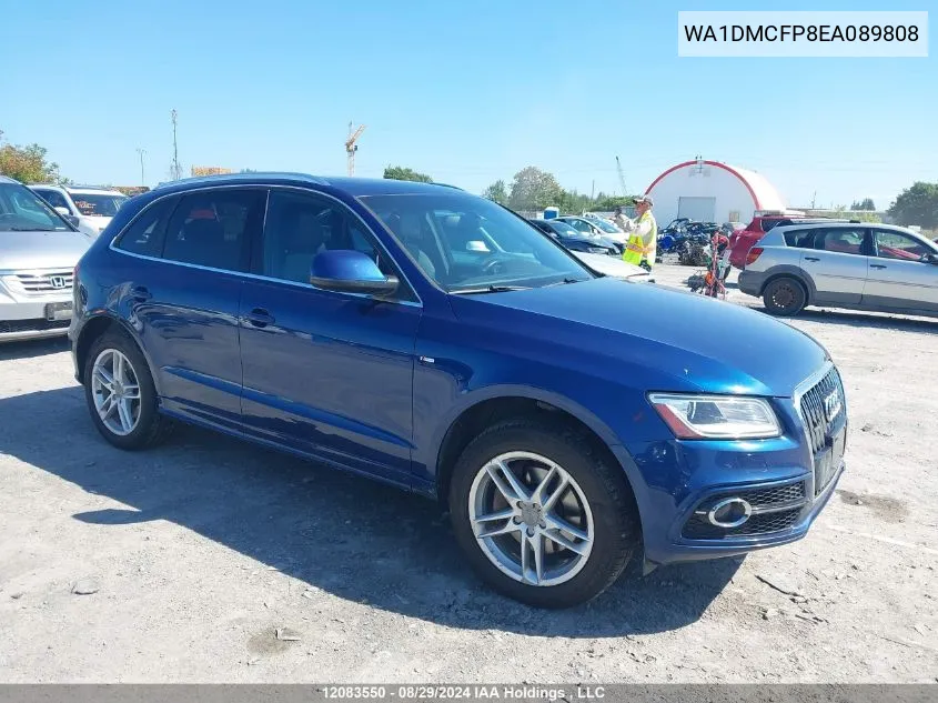 2014 Audi Q5 VIN: WA1DMCFP8EA089808 Lot: 12083550