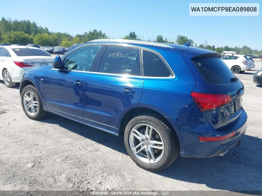 2014 Audi Q5 VIN: WA1DMCFP8EA089808 Lot: 12083550