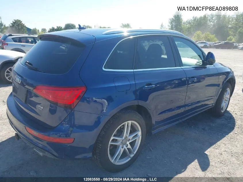 2014 Audi Q5 VIN: WA1DMCFP8EA089808 Lot: 12083550