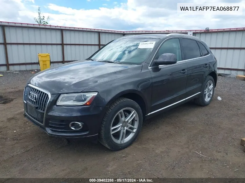 2014 Audi Q5 2.0T Premium VIN: WA1LFAFP7EA068877 Lot: 39402288