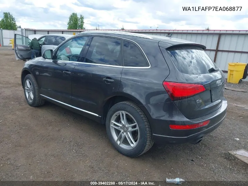 2014 Audi Q5 2.0T Premium VIN: WA1LFAFP7EA068877 Lot: 39402288