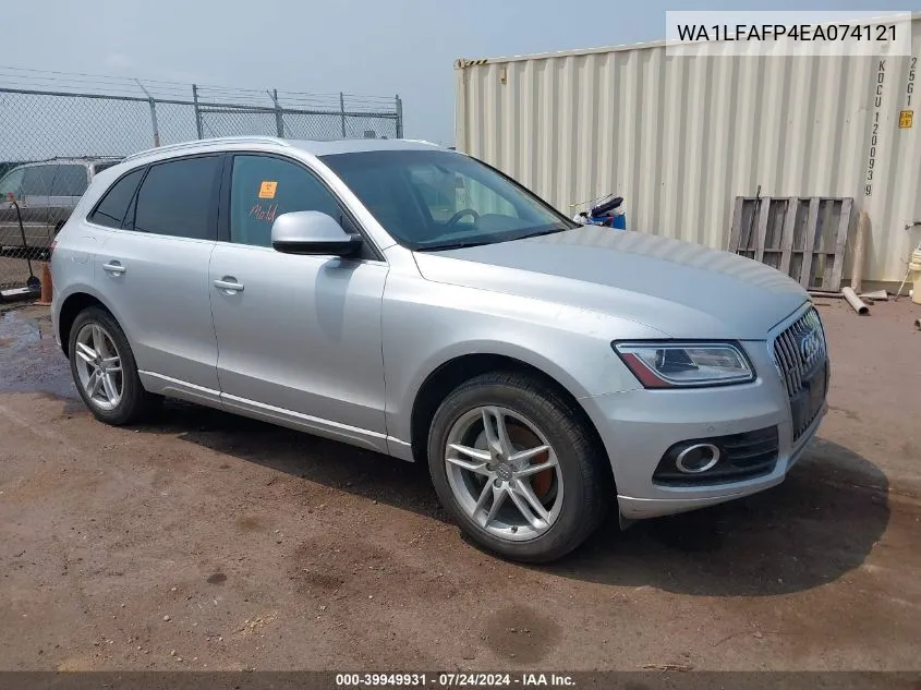 2014 Audi Q5 2.0T Premium VIN: WA1LFAFP4EA074121 Lot: 39949931