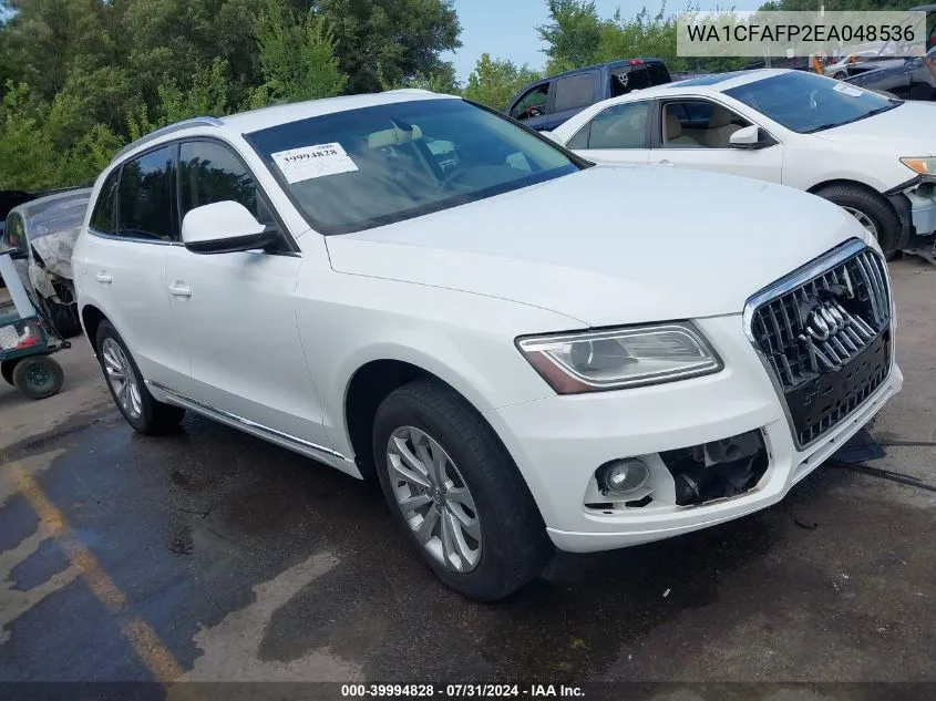 WA1CFAFP2EA048536 2014 Audi Q5 2.0T Premium