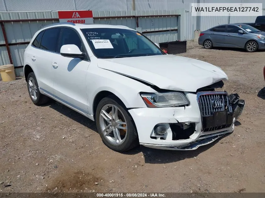 WA1LFAFP6EA127742 2014 Audi Q5 2.0T Premium