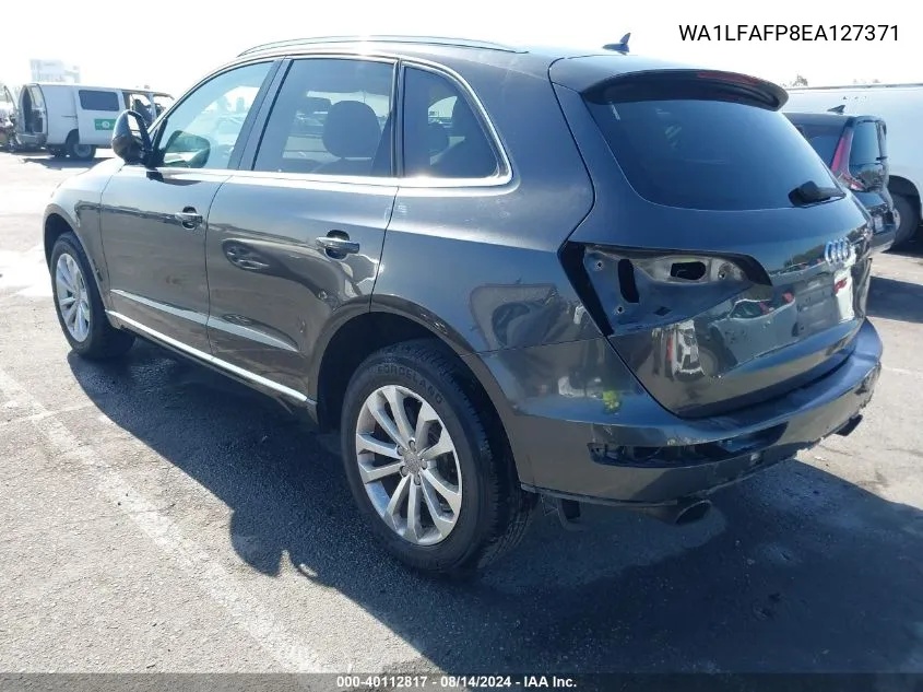 WA1LFAFP8EA127371 2014 Audi Q5 2.0T Premium