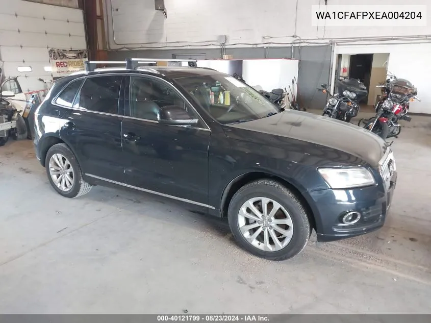 WA1CFAFPXEA004204 2014 Audi Q5 2.0T Premium