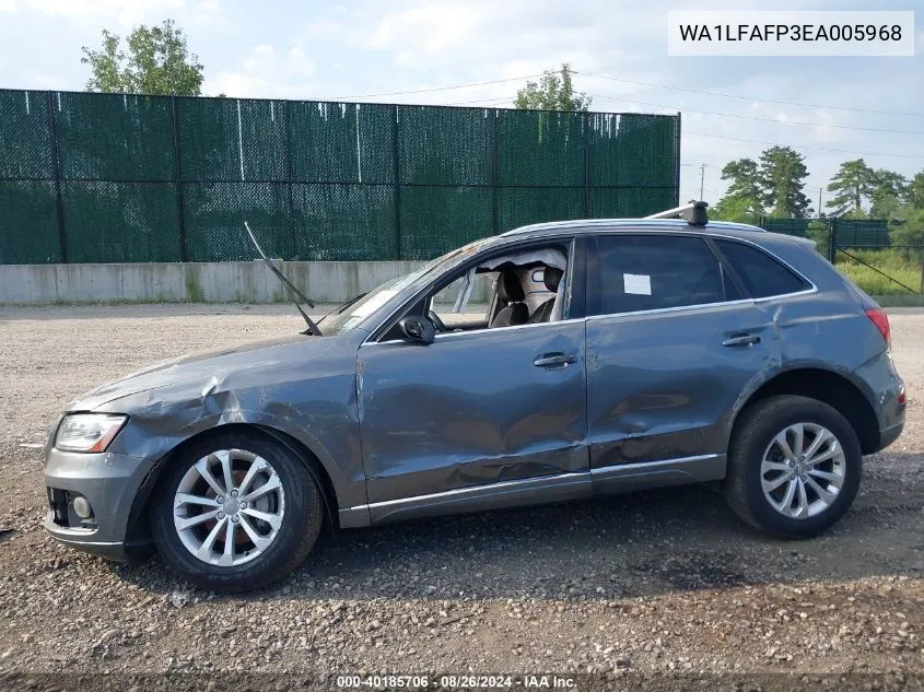 WA1LFAFP3EA005968 2014 Audi Q5 2.0T Premium