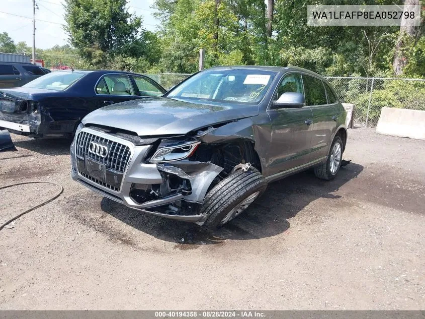 WA1LFAFP8EA052798 2014 Audi Q5 2.0T Premium