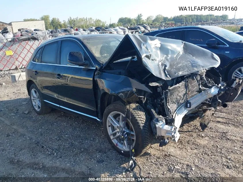 2014 Audi Q5 2.0T Premium VIN: WA1LFAFP3EA019160 Lot: 40325899