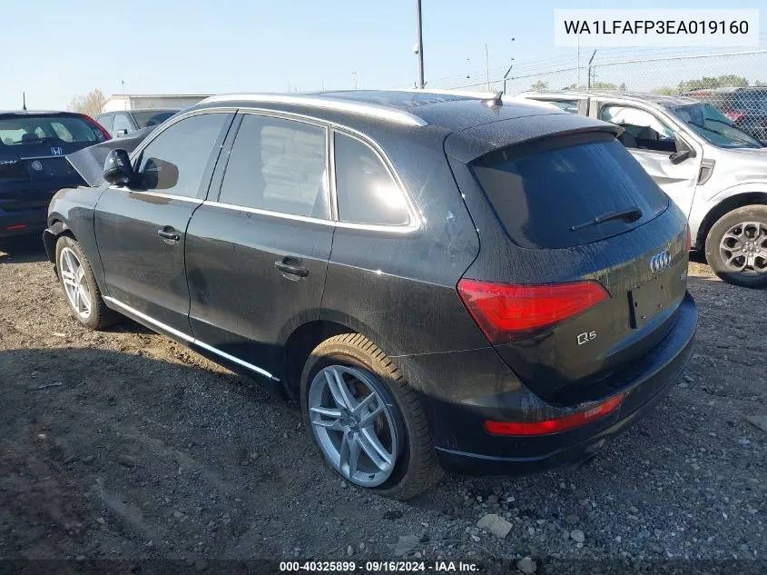 2014 Audi Q5 2.0T Premium VIN: WA1LFAFP3EA019160 Lot: 40325899