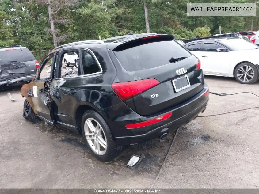 2014 Audi Q5 2.0T Premium VIN: WA1LFAFP3EA081464 Lot: 40354477