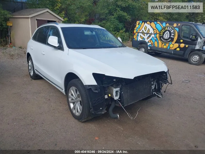 WA1LFBFP5EA011583 2014 Audi Q5 2.0T Premium