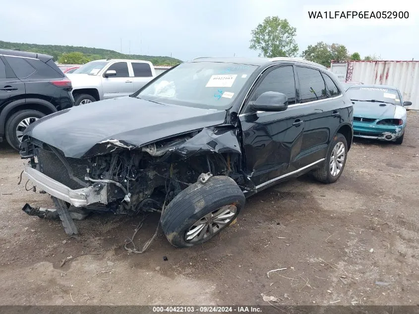 2014 Audi Q5 2.0T Premium VIN: WA1LFAFP6EA052900 Lot: 40422103