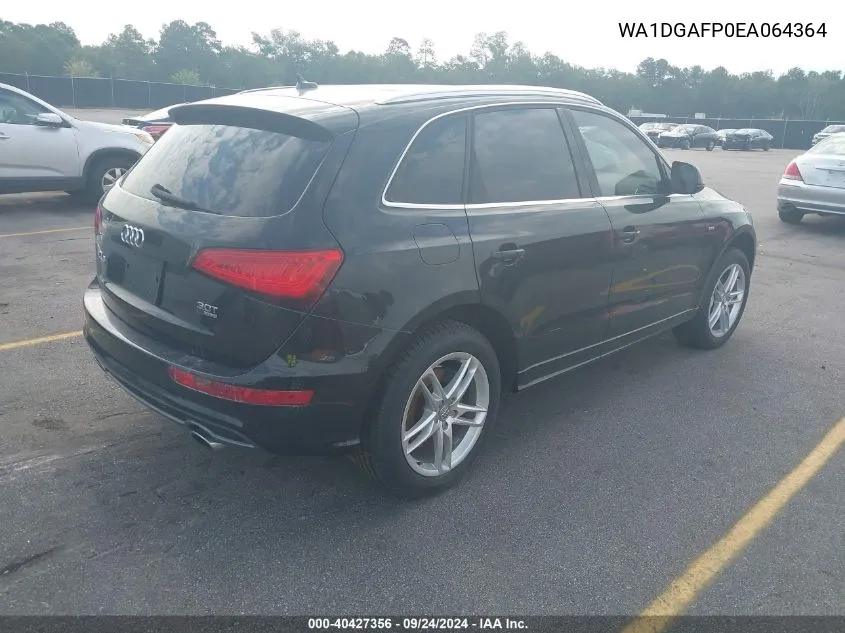 2014 Audi Q5 Premium Plus VIN: WA1DGAFP0EA064364 Lot: 40427356