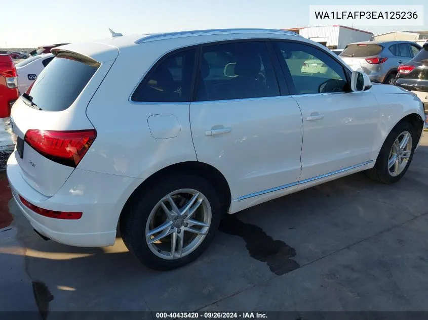 WA1LFAFP3EA125236 2014 Audi Q5 2.0T Premium