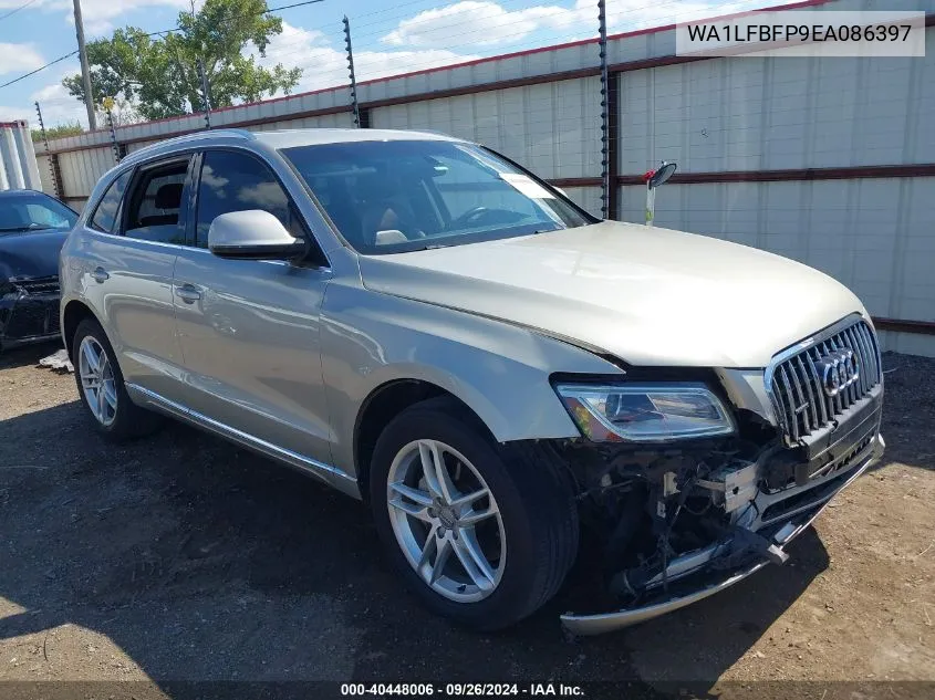 2014 Audi Q5 2.0T Premium VIN: WA1LFBFP9EA086397 Lot: 40448006