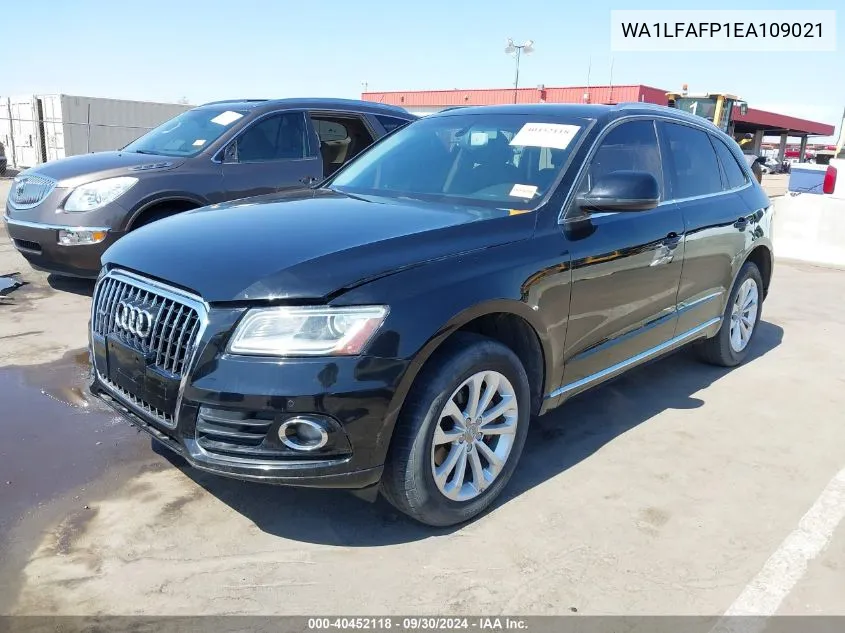 2014 Audi Q5 2.0T Premium VIN: WA1LFAFP1EA109021 Lot: 40452118