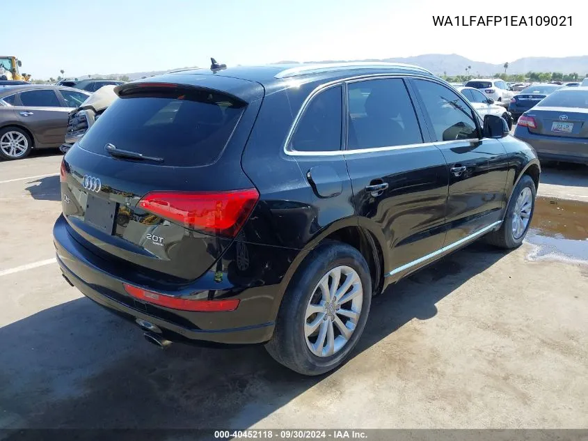 2014 Audi Q5 2.0T Premium VIN: WA1LFAFP1EA109021 Lot: 40452118