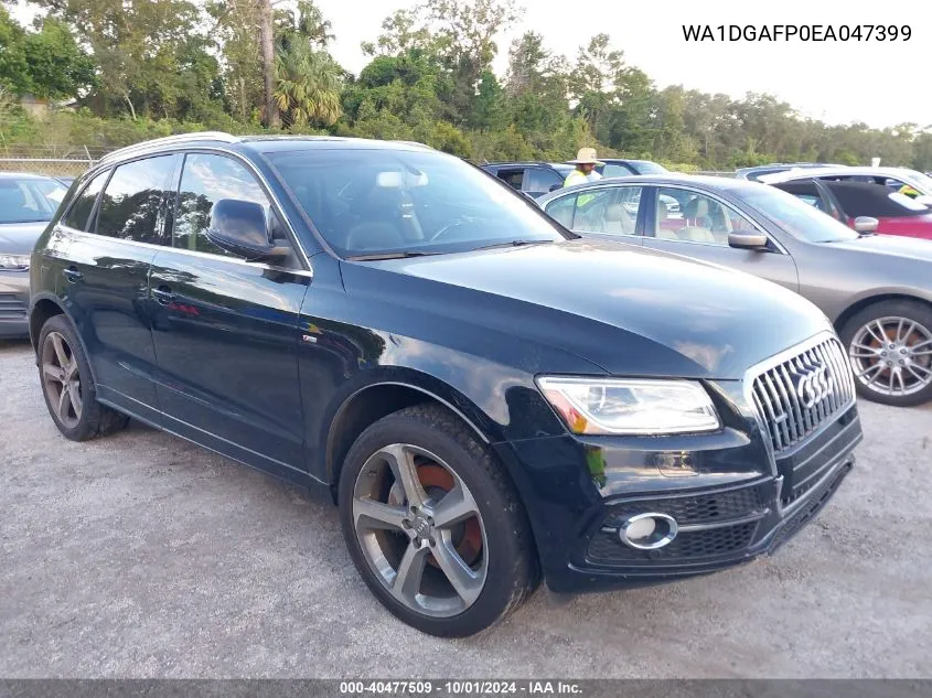 2014 Audi Q5 Premium Plus VIN: WA1DGAFP0EA047399 Lot: 40477509