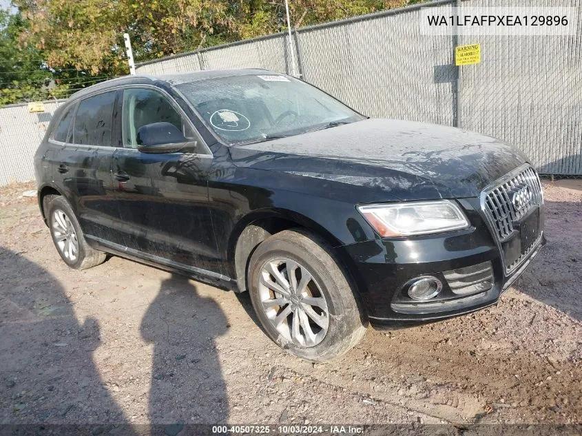 2014 Audi Q5 2.0T Premium VIN: WA1LFAFPXEA129896 Lot: 40507325