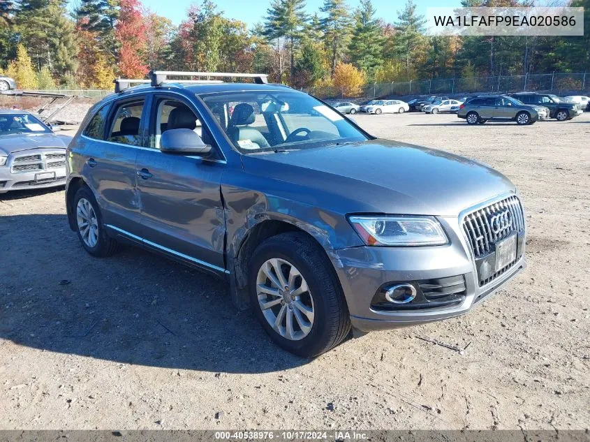 WA1LFAFP9EA020586 2014 Audi Q5 2.0T Premium