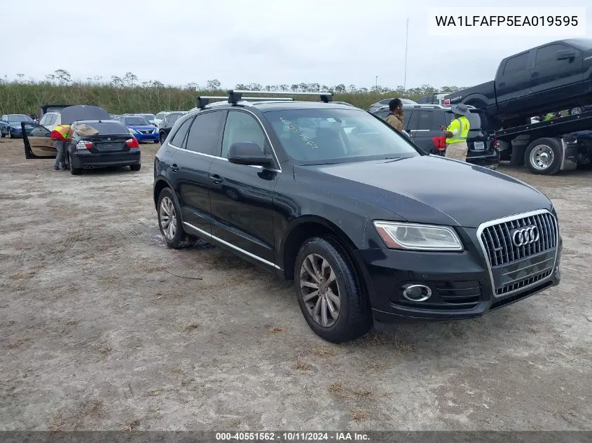 2014 Audi Q5 2.0T Premium VIN: WA1LFAFP5EA019595 Lot: 40551562