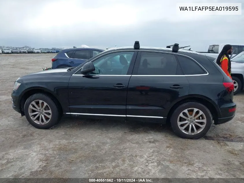 2014 Audi Q5 2.0T Premium VIN: WA1LFAFP5EA019595 Lot: 40551562