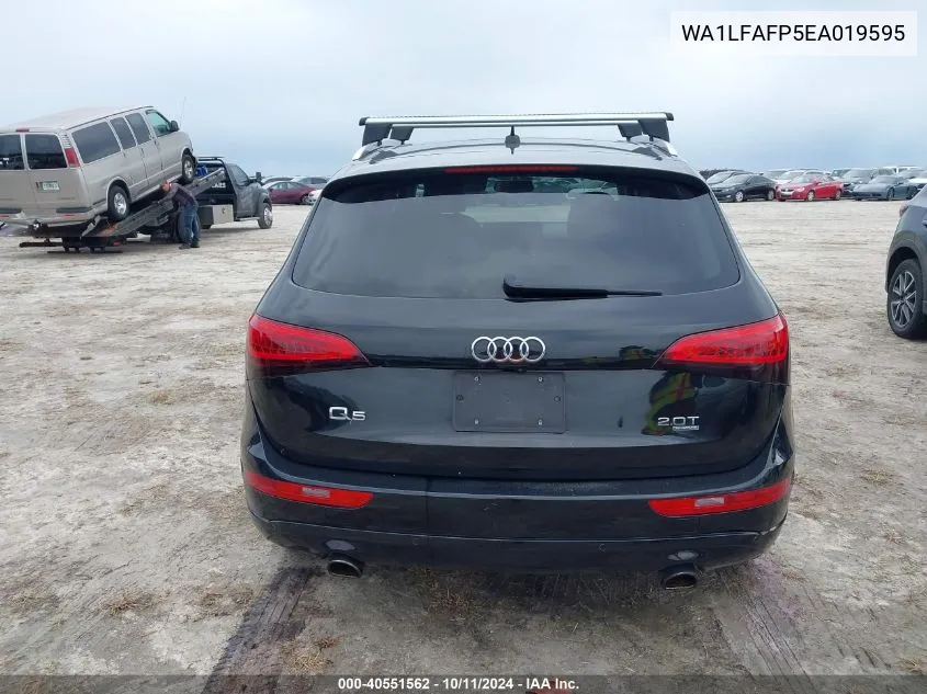 2014 Audi Q5 2.0T Premium VIN: WA1LFAFP5EA019595 Lot: 40551562