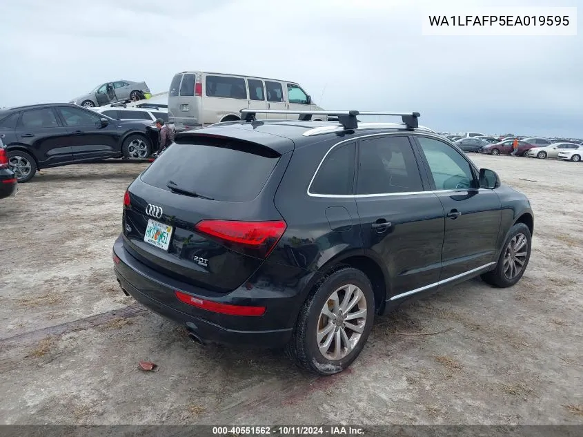 2014 Audi Q5 2.0T Premium VIN: WA1LFAFP5EA019595 Lot: 40551562