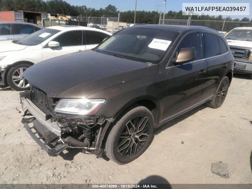 2014 Audi Q5 Premium Plus VIN: WA1LFAFP5EA039457 Lot: 40574099