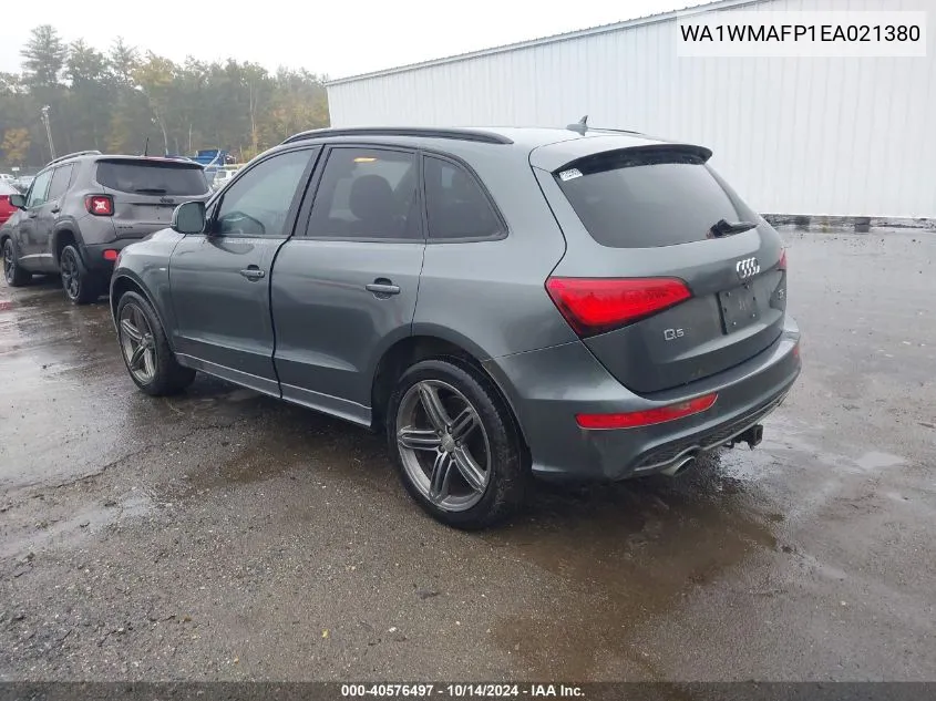 2014 Audi Q5 3.0 Tdi Premium Plus VIN: WA1WMAFP1EA021380 Lot: 40576497