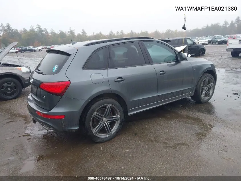 2014 Audi Q5 3.0 Tdi Premium Plus VIN: WA1WMAFP1EA021380 Lot: 40576497