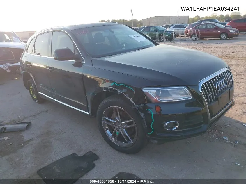 2014 Audi Q5 Premium Plus VIN: WA1LFAFP1EA034241 Lot: 40581856